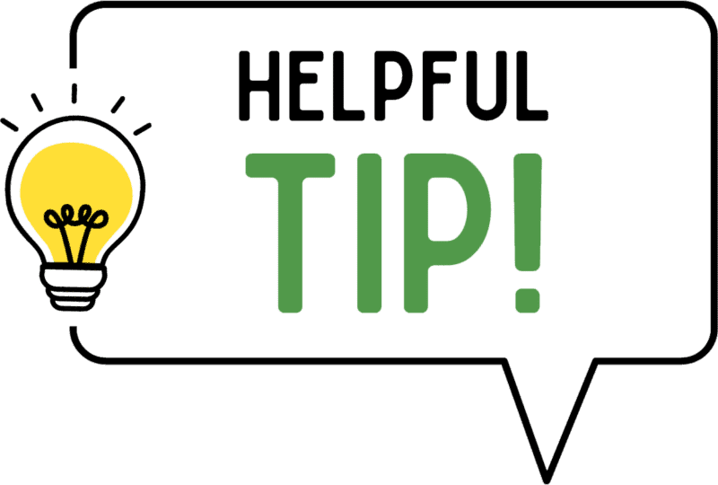 helpful tip