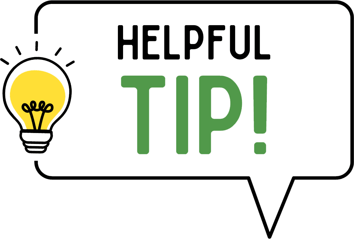 helpful tip